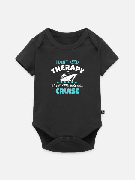 Kreuzfahrt - Baby Premium Kurzarmbody - Schwarz