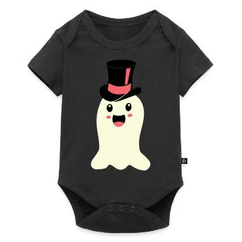 spirit - Baby Premium short-sleeve bodysuit - black - Front