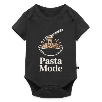 Mode des pâtes - Body à manches courtes Premium Bébé - noir - Devant