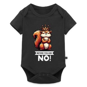 Before You Ask Squirrel Squirrel Rodent - Baby Premium short-sleeve bodysuit - black - Front