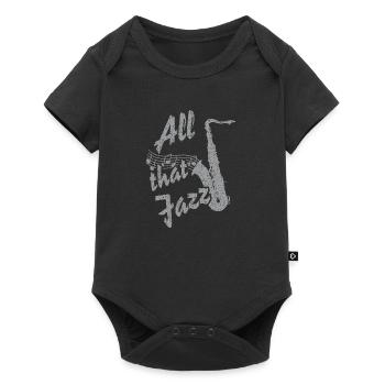 All That Jazz - saxophone en détresse - Body à manches courtes Premium Bébé - noir - Devant