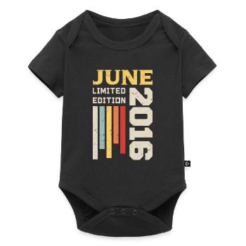 June 2016 - Birthday gift June 2016 June - Baby Premium short-sleeve bodysuit - black - Front