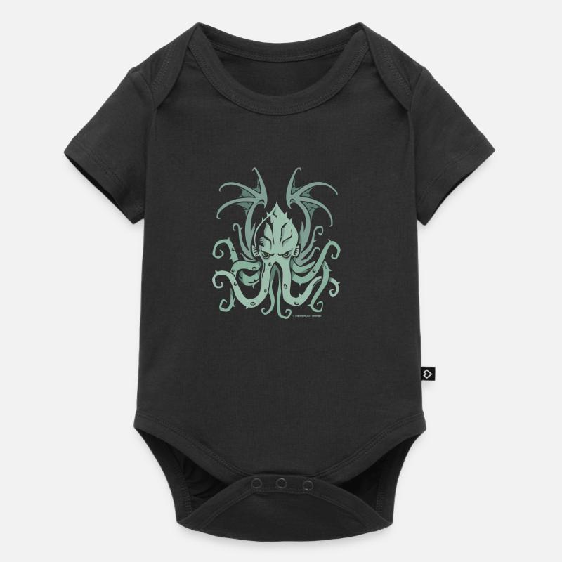 Cthulhu Cauchemar - Body à manches courtes Premium Bébé - noir