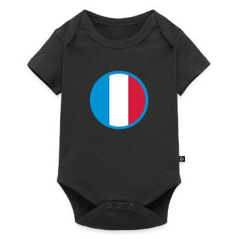 Sous le signe de la France - Body à manches courtes Premium Bébé - noir - Devant