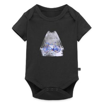 vélo hiver e 112 - Body à manches courtes Premium Bébé - noir - Devant