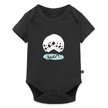 Trafalgar Law chapeau et room - Body à manches courtes Premium Bébé - noir - Devant