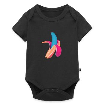 Neon Banana - Baby Premium short-sleeve bodysuit - black - Front