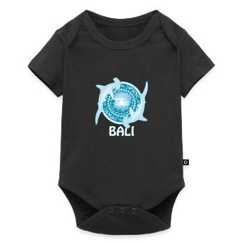 Requins-marteaux Bali Indonésie - Body à manches courtes Premium Bébé - noir - Devant
