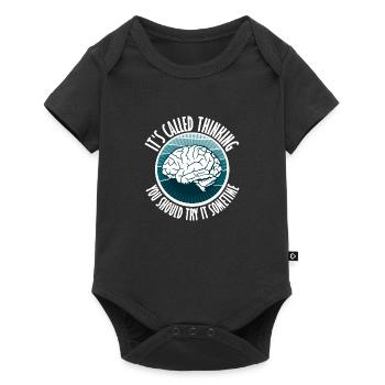 C’est ce qu’on appelle penser que vous devriez l’essayer un jour - Body à manches courtes Premium Bébé - noir - Devant