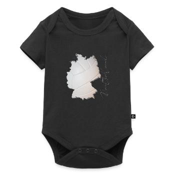 Carte de l’Allemagne encadrée Real Volleyball FR - Body à manches courtes Premium Bébé - noir - Devant