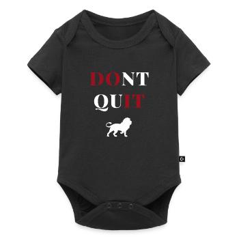 N’abandonnez pas Lion Heart - Body à manches courtes Premium Bébé - noir - Devant
