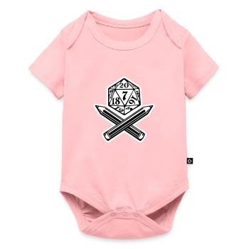Jeu de rôle Jolly Roger - Body à manches courtes Premium Bébé - rose - Devant