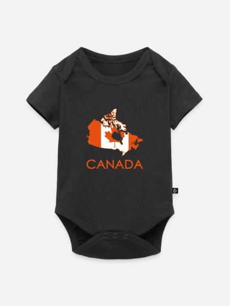 Canada - Baby Premium short-sleeve bodysuit - black