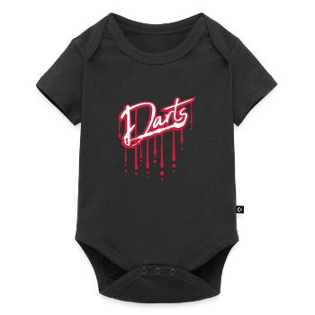 déposer équipe graffiti dart équipe logo amis verei - Body à manches courtes Premium Bébé - noir - Devant