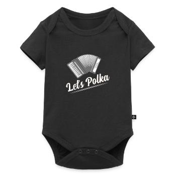 Let's Polka Pride Accordion - Baby Premium Kurzarmbody - Schwarz - Vorne