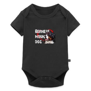 Bouvier bernois - Body à manches courtes Premium Bébé - noir - Devant