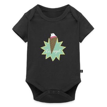 Kingfisher - Baby Premium short-sleeve bodysuit - black - Front