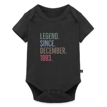 Légende depuis décembre 1993 - Body à manches courtes Premium Bébé - noir - Devant