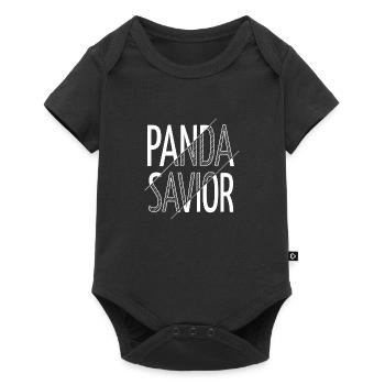 animal protection plants animals gift love present - Baby Premium Kurzarmbody - Schwarz - Vorne