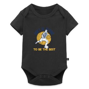 Don't Be Afraid To Be The Best Cool Football - Baby Premium short-sleeve bodysuit - black - Front