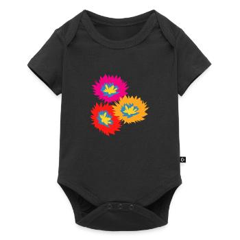 Florist Flower Plant Nature Gardener - Baby Premium short-sleeve bodysuit - black - Front