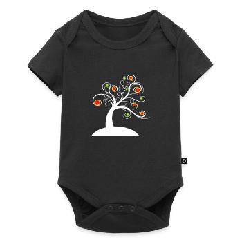 Spring Awakening, Flowering Tree, Nature, Tree - Baby Premium short-sleeve bodysuit - black - Front