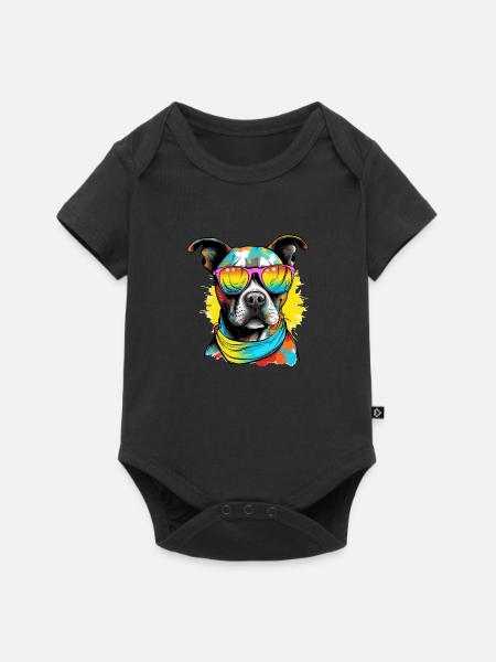 Jok der Stab - Baby Premium Kurzarmbody - Schwarz