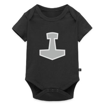 Mjölnir - Body à manches courtes Premium Bébé - noir - Devant