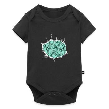 sayings funny authors editor funny sayings humor - Baby Premium short-sleeve bodysuit - black - Front