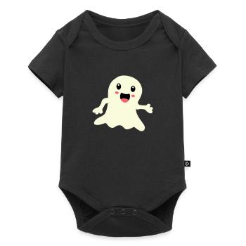 Fantôme 1 - Body à manches courtes Premium Bébé - noir - Devant
