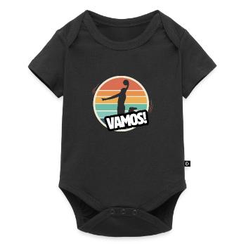 Retro Basketball Vamos - Baby Premium short-sleeve bodysuit - black - Front