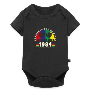 Original - One of Kind 1984 Cadeau Anniversaire. - Body à manches courtes Premium Bébé - noir - Devant