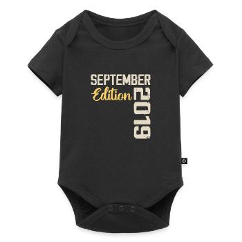 September 2019 - 5th Anniversary September 2019 - Baby Premium short-sleeve bodysuit - black - Front