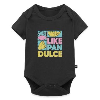 Design mignon pour Pan Dulce - Body à manches courtes Premium Bébé - noir - Devant