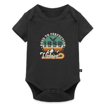 1999 Vintage Retro Anniversary 1999.Edition 2025. - Baby Premium short-sleeve bodysuit - black - Front