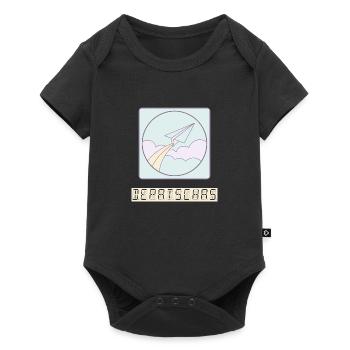 départ - Body à manches courtes Premium Bébé - noir - Devant
