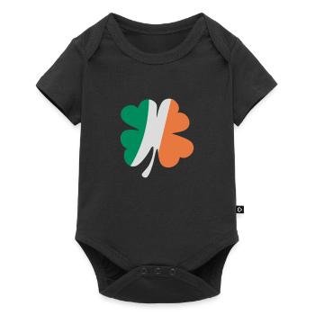 Irland - Baby Premium Kurzarmbody - Schwarz - Vorne