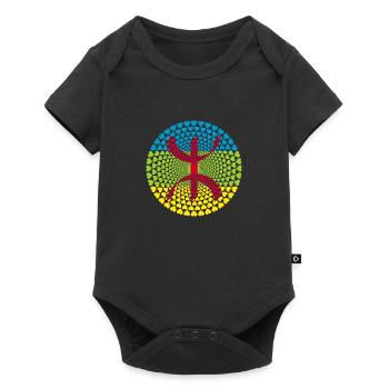 Berbère Maroc Maroc de Amazigh Tamazight - Body à manches courtes Premium Bébé - noir - Devant