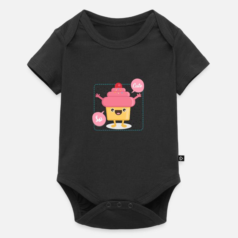 Cupcake So cute - Body à manches courtes Premium Bébé - noir