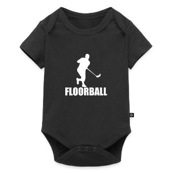 Floorball - Body à manches courtes Premium Bébé - noir - Devant