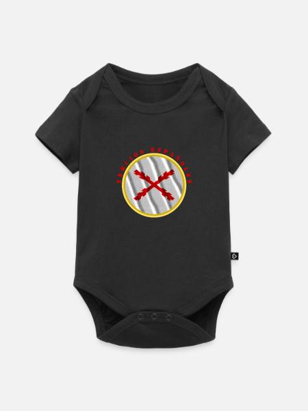 Spanish thirds - Baby Premium short-sleeve bodysuit - black