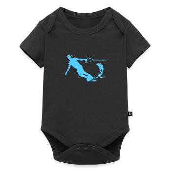Wakeboarder T-Shirt & Gift Idea Wakeboard - Baby Premium short-sleeve bodysuit - black - Front