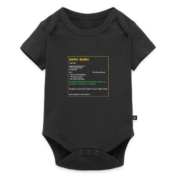 Legendärer Großer Bruder Familie cool Legendär - Baby Premium Kurzarmbody - Schwarz - Vorne