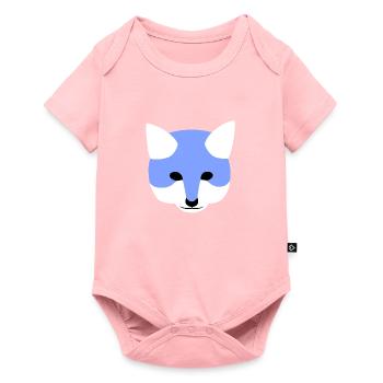 Fox for boys cute family collection - Baby Premium short-sleeve bodysuit - rose - Front