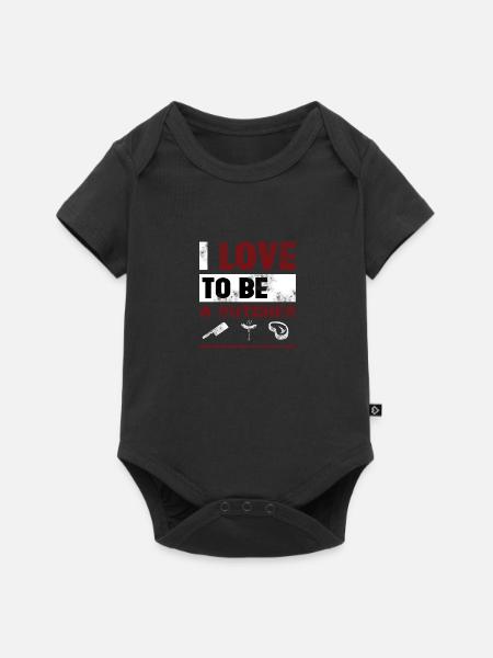 Metzger - Baby Premium Kurzarmbody - Schwarz