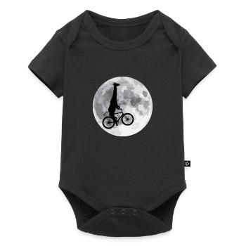 Crazy - Baby Premium short-sleeve bodysuit - black - Front