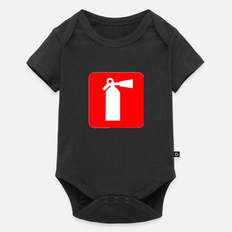 extincteur - Body à manches courtes Premium Bébé - noir