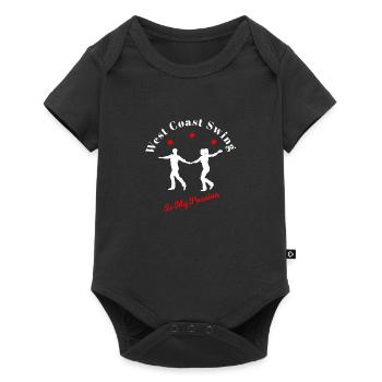 West Coast Swing Is My Passion WCS Dancing Gift - Baby Premium short-sleeve bodysuit - black - Front