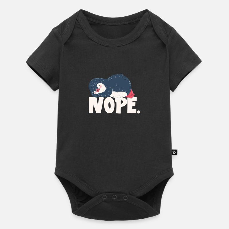 NOPE - Body à manches courtes Premium Bébé - noir