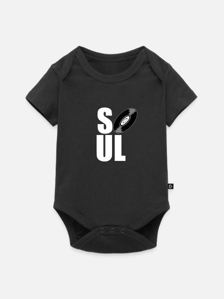 soul - musik - Baby Premium Kurzarmbody - Schwarz